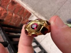 Unknown 18k Gold Ring With Rubies, Rubellite Tourmalines And Red Spinels -Mode Bijouterie Magasin IMG 1484 master