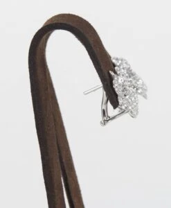 Diamond Gold Flower Earrings 11 Diamond Gold Flower Earrings -Mode Bijouterie Magasin IMG 1537 master