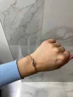 Tiffany & Co. Tiffany Infinity Cuff, 0.39ctw Round Diamond 'D-F, VS-VVS' In 18kt Rose Gold -Mode Bijouterie Magasin IMG 1619732737968 master