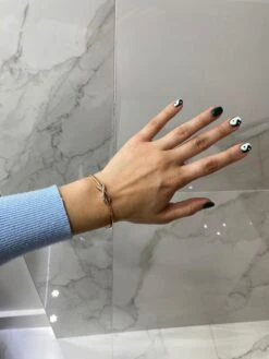 Tiffany & Co. Tiffany Infinity Cuff, 0.39ctw Round Diamond 'D-F, VS-VVS' In 18kt Rose Gold -Mode Bijouterie Magasin IMG 1619732743669 master