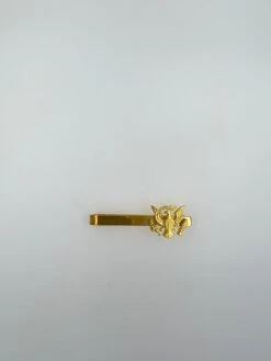 Vintage Dollar Coin Yellow Gold Vermeil Sterling Silver Tie Bar Money Clip Clasp -Mode Bijouterie Magasin IMG 1682623842843 master