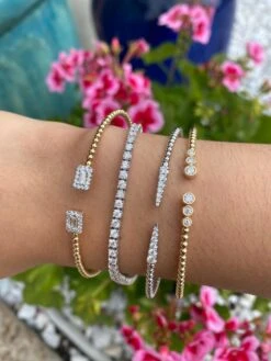 Diamond Spike Bracelet Flexible Cuff Bangle, .26 Carats BG4216-62W45JJ LV 14kt 11 Diamond Spike Bracelet Flexible Cuff Bangle, .26 Carats BG4216-62W45JJ LV 14kt -Mode Bijouterie Magasin IMG 1685465974450 master