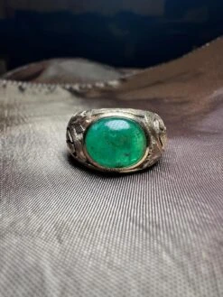 Unknown Emerald Ring With Engravings -Mode Bijouterie Magasin IMG 1686667890403 master