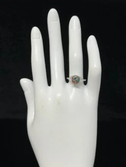 Unknown 1.97 Carat Lighting Ridge Black Opal & Diamond Three-Stone Ring Set In Platinum 15 Unknown 1.97 Carat Lighting Ridge Black Opal & Diamond Three-Stone Ring Set In Platinum -Mode Bijouterie Magasin IMG 1686895147177 master