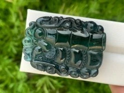 Unknown Amazing Drill Huge 119.05 Carat Natural Tourmaline Carving For Necklace Jewelry -Mode Bijouterie Magasin IMG 1690 master