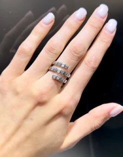 1.15 Carat The Spiral Baguette Diamond Ring 18k White Gold -Mode Bijouterie Magasin IMG 1930 master