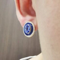 Tanzanite Diamonds 18 Karat Yellow Gold Tweed Suite -Mode Bijouterie Magasin IMG 20230309 104316 master