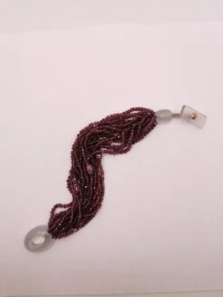 Unknown Rhodolite Garnet And Pink Sapphires Multi Strand Bakelite Bead Bracelet 15 Unknown Rhodolite Garnet And Pink Sapphires Multi Strand Bakelite Bead Bracelet -Mode Bijouterie Magasin IMG 20230510 161715 master