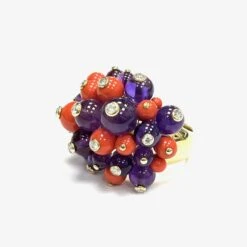 Cartier Pom Pom Coral Amethyst Ring 14 Cartier Pom Pom Coral Amethyst Ring -Mode Bijouterie Magasin IMG 2026 master