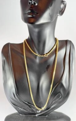 Unknown Vintage 14 Karat Yellow Gold 25 Gm Franco Chain Necklace 38 Unknown Vintage 14 Karat Yellow Gold 25 Gm Franco Chain Necklace -Mode Bijouterie Magasin IMG 2747 master