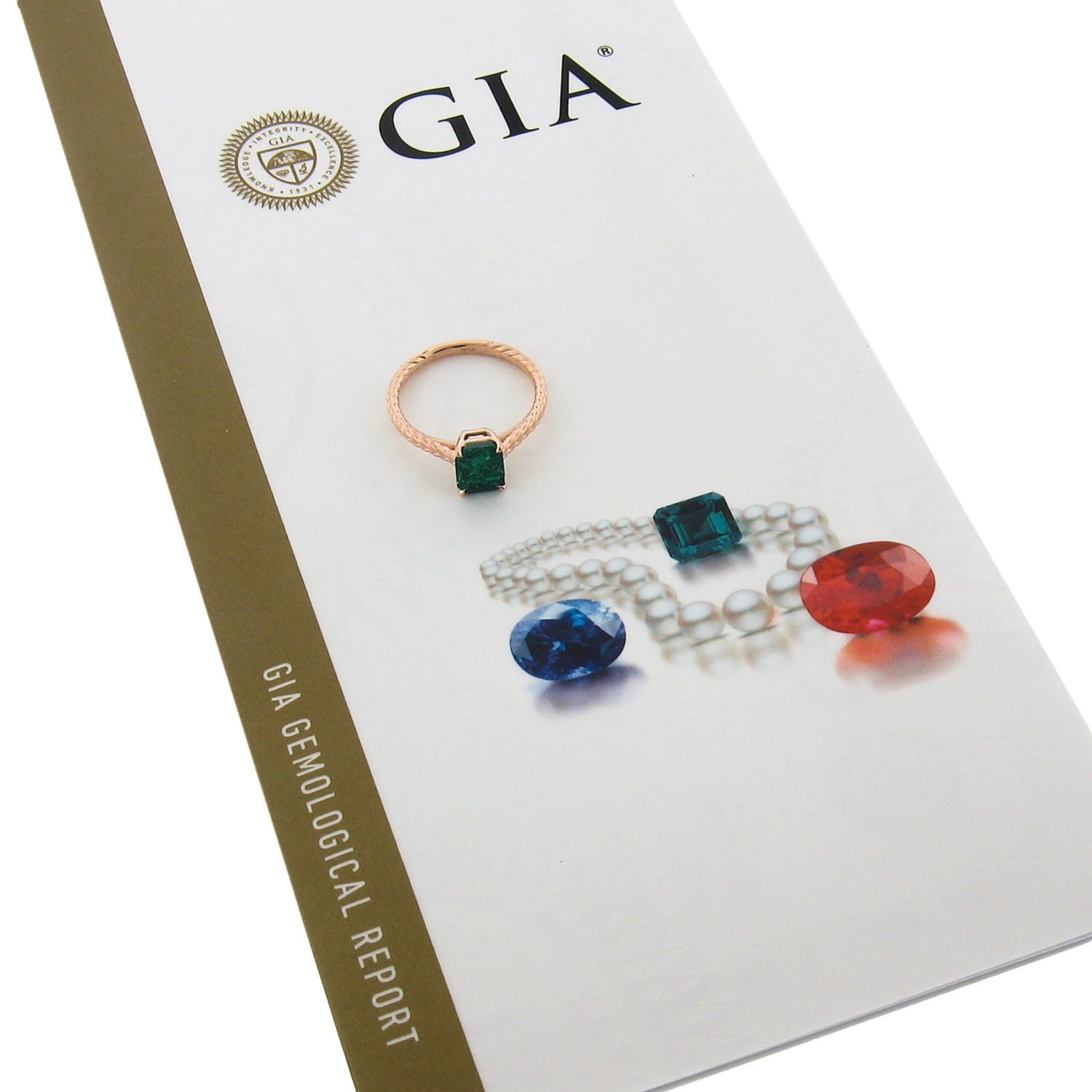 New 14k Gold 1.43ctw GIA Octagonal Prong Green Emerald Solitaire Engagement Ring 12 New 14k Gold 1.43ctw GIA Octagonal Prong Green Emerald Solitaire Engagement Ring – Image 10