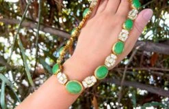 Unknown GIA Certified Jade Necklace With Diamonds 22.50 Carats Total 18k Gold -Mode Bijouterie Magasin IMG 3263 master