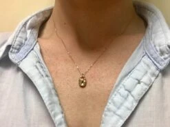 Unknown Necklace Pendant Padlock Shape Diamond Rose Gold 18 Karat 11 Unknown Necklace Pendant Padlock Shape Diamond Rose Gold 18 Karat -Mode Bijouterie Magasin IMG 3504 2 master