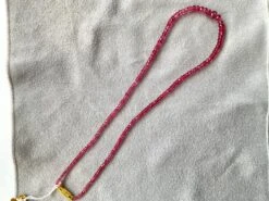 Unknown Burmese Pink Spinel 46.00 Carats Beads Faceted Top Quality Beads Natural Gem -Mode Bijouterie Magasin IMG 4863 master