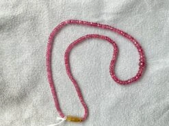 Unknown Burmese Pink Spinel 46.00 Carats Beads Faceted Top Quality Beads Natural Gem -Mode Bijouterie Magasin IMG 4864 master