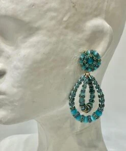 Françoise Montague Lolita Earrings In Aqua -Mode Bijouterie Magasin IMG 5306 master