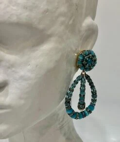 Françoise Montague Lolita Earrings In Aqua -Mode Bijouterie Magasin IMG 5310 master