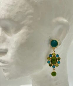 Pate De Verre Drop Earrings -Mode Bijouterie Magasin IMG 5323 master