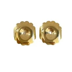 Unknown New 1 Of A Kind, Handmade Heavily 14 - 16k Yellow Gold Plated Designer Earrings -Mode Bijouterie Magasin IMG 5826 master 1