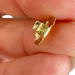 Unknown New 1 Of A Kind, Handmade Heavily 14k-16k Yellow Gold Plated Designer Earrings -Mode Bijouterie Magasin IMG 5829 master