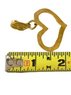 Unknown New 1 Of A Kind, Handmade Heavily 14 - 16k Yellow Gold Plated Designer Earrings -Mode Bijouterie Magasin IMG 5867 master