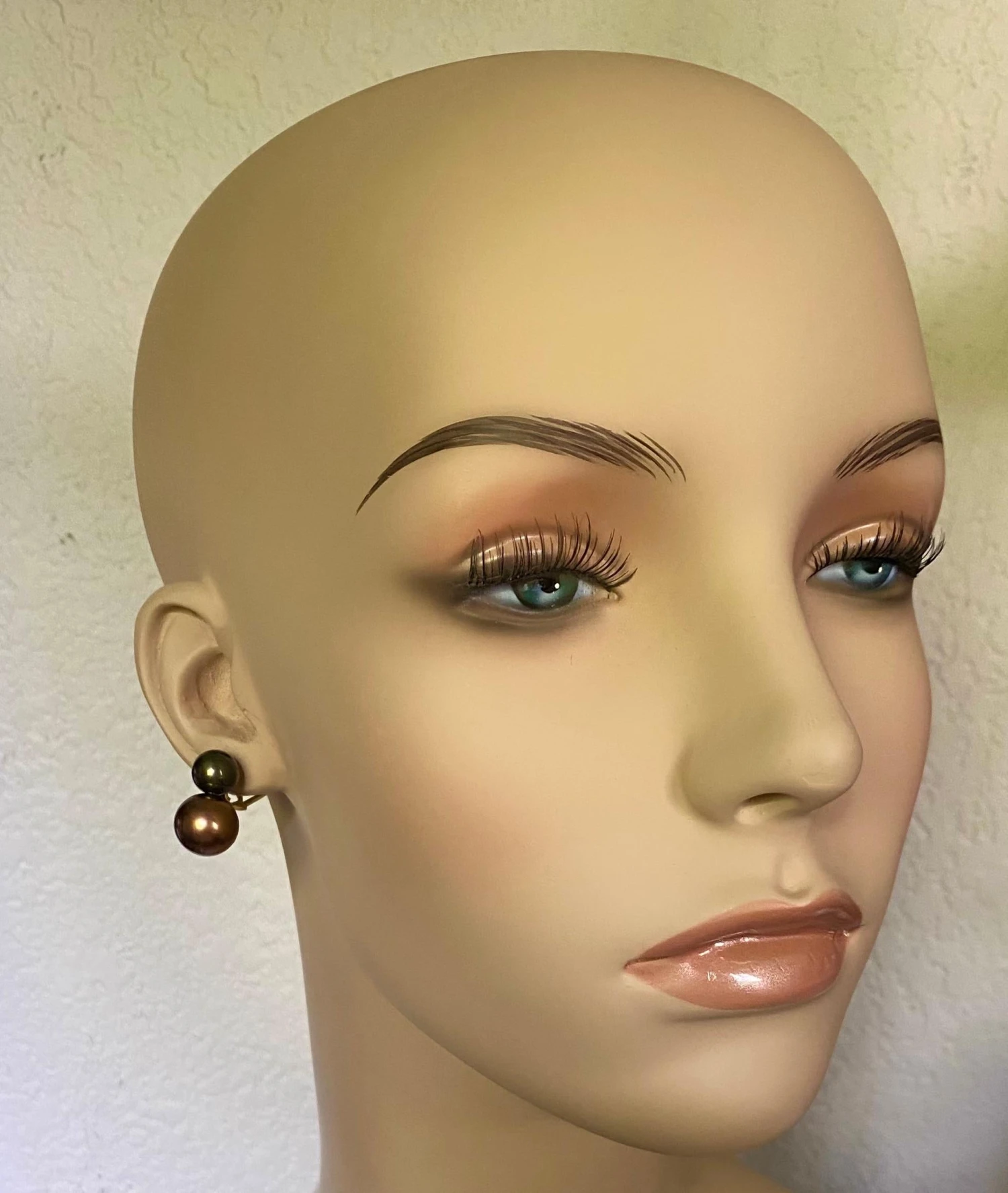 Michael Kneebone Black Bronze Tahitian "Due Perla" Drop Earrings 8 Michael Kneebone Black Bronze Tahitian "Due Perla" Drop Earrings – Image 6