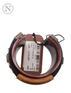 Missoni Multi-Color Brown, Black And White Bangle Bracelet -Mode Bijouterie Magasin IMG 6781 master 1