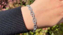 Hermes Diamond Bracelet 5.80 Carats Total 18K Gold -Mode Bijouterie Magasin IMG 6936 master