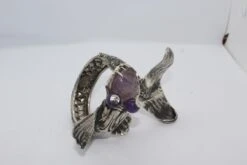 Dragon Amethyst Bracelet, Sterling Silver, Handmade, Italy 20 Dragon Amethyst Bracelet, Sterling Silver, Handmade, Italy -Mode Bijouterie Magasin IMG 7178 master