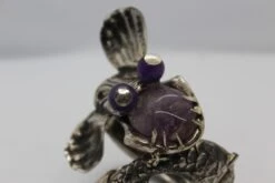 Dragon Amethyst Bracelet, Sterling Silver, Handmade, Italy 24 Dragon Amethyst Bracelet, Sterling Silver, Handmade, Italy -Mode Bijouterie Magasin IMG 7182 master