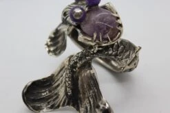 Dragon Amethyst Bracelet, Sterling Silver, Handmade, Italy 25 Dragon Amethyst Bracelet, Sterling Silver, Handmade, Italy -Mode Bijouterie Magasin IMG 7183 master