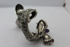 Dragon Amethyst Bracelet, Sterling Silver, Handmade, Italy 29 Dragon Amethyst Bracelet, Sterling Silver, Handmade, Italy -Mode Bijouterie Magasin IMG 7187 master