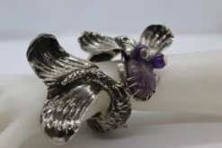 Dragon Amethyst Bracelet, Sterling Silver, Handmade, Italy 30 Dragon Amethyst Bracelet, Sterling Silver, Handmade, Italy -Mode Bijouterie Magasin IMG 7188 master
