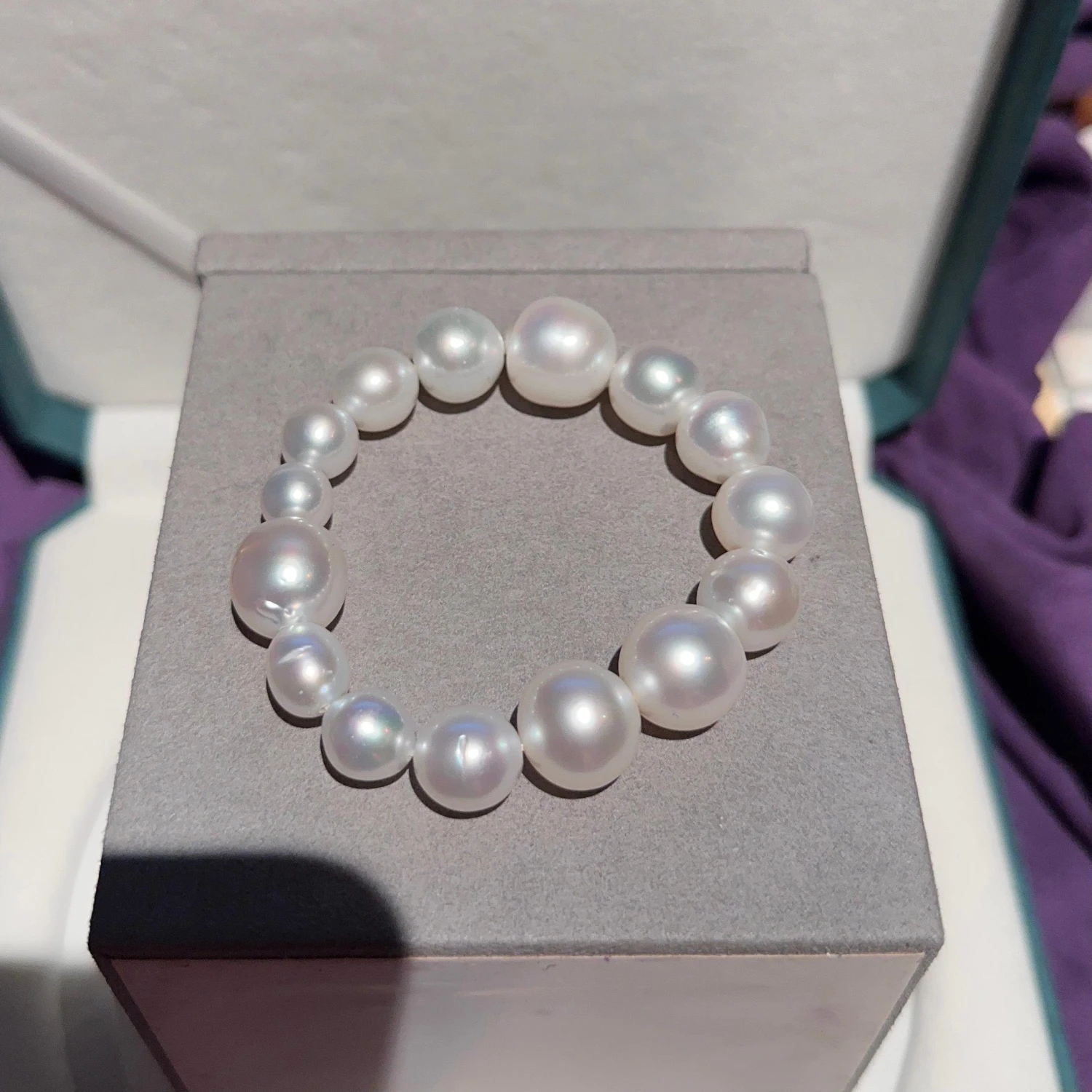 Eostre Australian South Sea Baroque Pearl Bracelet 5 Eostre Australian South Sea Baroque Pearl Bracelet – Image 3