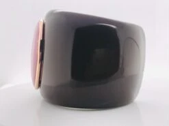 Unknown Bracelet Bakelite Rose Quartz Rose Gold 18 Karat -Mode Bijouterie Magasin IMG 7558 master