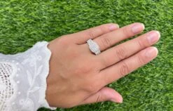 Unknown Illusion Set Diamond Ring 1.15 Carats Total 18k Gold -Mode Bijouterie Magasin IMG 7863 master