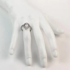 Fred Of Paris Platinum GIA Pear Diamond Ring -Mode Bijouterie Magasin IMG 8719 master