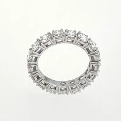 2.12 Carat Anello Eternity, Anello Di Fidanzamento. Oro 18 Karat -Mode Bijouterie Magasin IMG 9323 master