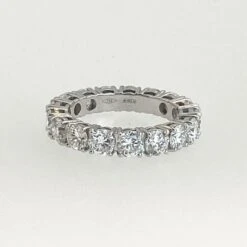 2.12 Carat Anello Eternity, Anello Di Fidanzamento. Oro 18 Karat -Mode Bijouterie Magasin IMG 9327 master