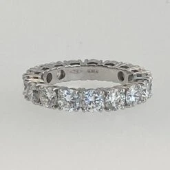 2.12 Carat Anello Eternity, Anello Di Fidanzamento. Oro 18 Karat -Mode Bijouterie Magasin IMG 9329 master