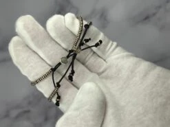 925 Sterling Silver Enamelled Dog Animal Nature Labrador Golden Retriever Bangle -Mode Bijouterie Magasin IMG 9395 master