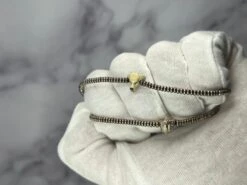 925 Sterling Silver Enamelled Dog Animal Nature Labrador Golden Retriever Bangle -Mode Bijouterie Magasin IMG 9396 master