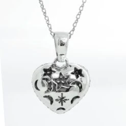 Unknown 18k White Gold Pave Diamond Necklace -Mode Bijouterie Magasin IMG 9763 master