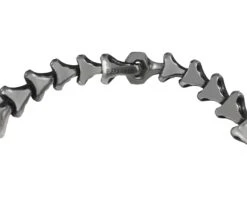 David Yurman Armory Single Row Link Bracelet With Black Diamonds -Mode Bijouterie Magasin IMG 9926 master