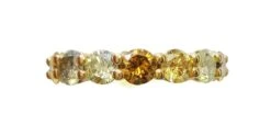 Striking Grey, Yellow And Brown Diamond Eternity Ring 19 Striking Grey, Yellow And Brown Diamond Eternity Ring -Mode Bijouterie Magasin JWL021 3 master