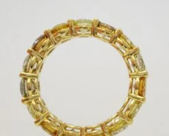 Striking Grey, Yellow And Brown Diamond Eternity Ring 20 Striking Grey, Yellow And Brown Diamond Eternity Ring -Mode Bijouterie Magasin JWL021 4 master