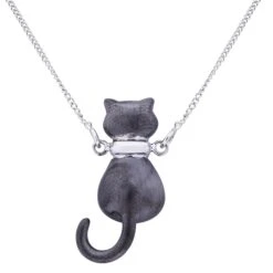 Alex Jona Sterling Silver Cat Pendant Necklace 16 Alex Jona Sterling Silver Cat Pendant Necklace -Mode Bijouterie Magasin Jona 04 06 210 3 master