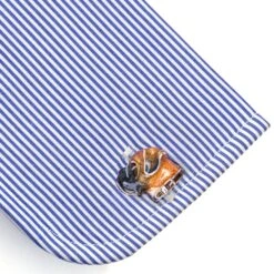 Alex Jona Sterling Silver Enamel Boxer Dog Cufflinks 16 Alex Jona Sterling Silver Enamel Boxer Dog Cufflinks -Mode Bijouterie Magasin Jona 04 06 368 03 master