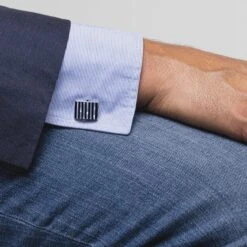 Alex Jona Sterling Silver Onyx Cufflinks -Mode Bijouterie Magasin Jona 13 07 086 1 master