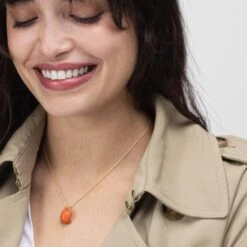 Alex Jona Coral Turtle Charm 18 Karat Yellow Gold Chain Necklace -Mode Bijouterie Magasin Jona 18 05 004 1 master